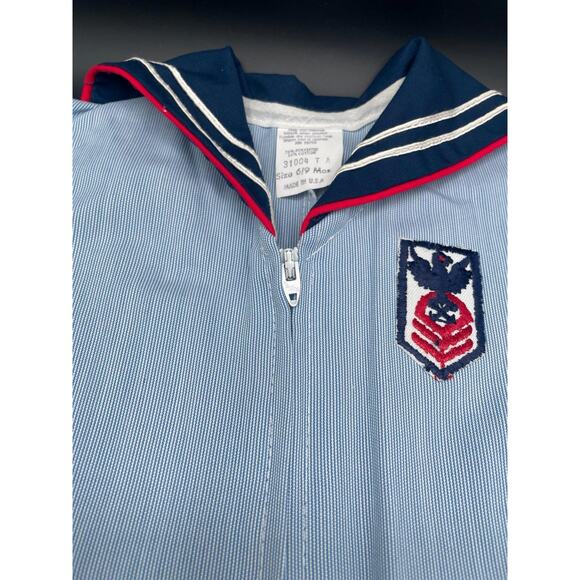 Vintage Baby Navy Outfit Size 6-9 months - Picture 3 of 5